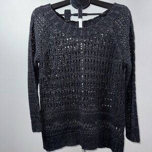 Narciso Rodriguez Charcoal Knit Women's Sweater
